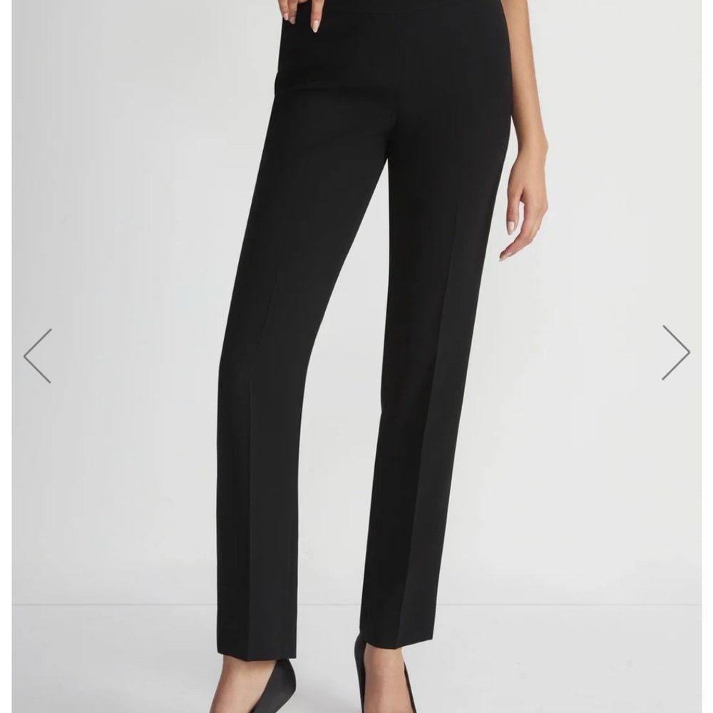 Lafayette 148 NY Bleecker Blue Dress Trousers Straight Office Women’s 10